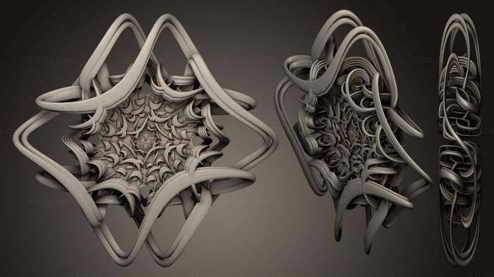 Geometric shapes (Pizza Spaghetti, SHPGM_0146) 3D models for cnc